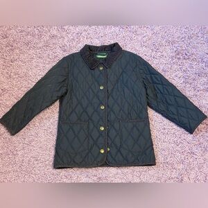 L.L. Bean girls quilted jacket size 5-6 🍁 🍂